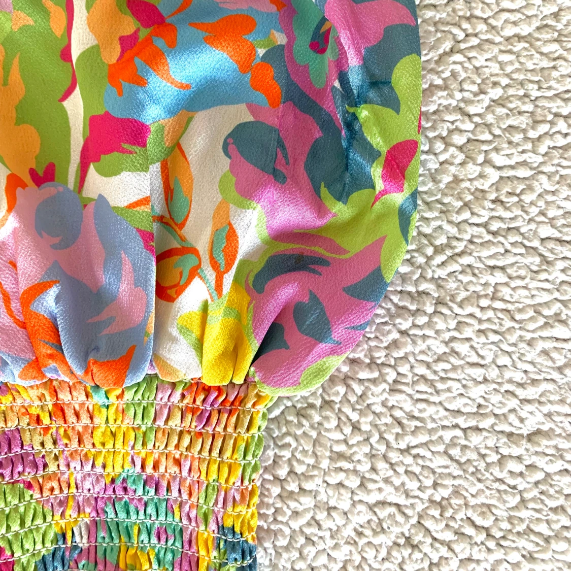 Never Fully Dressed multifärgad mönstrad långklänning - 91