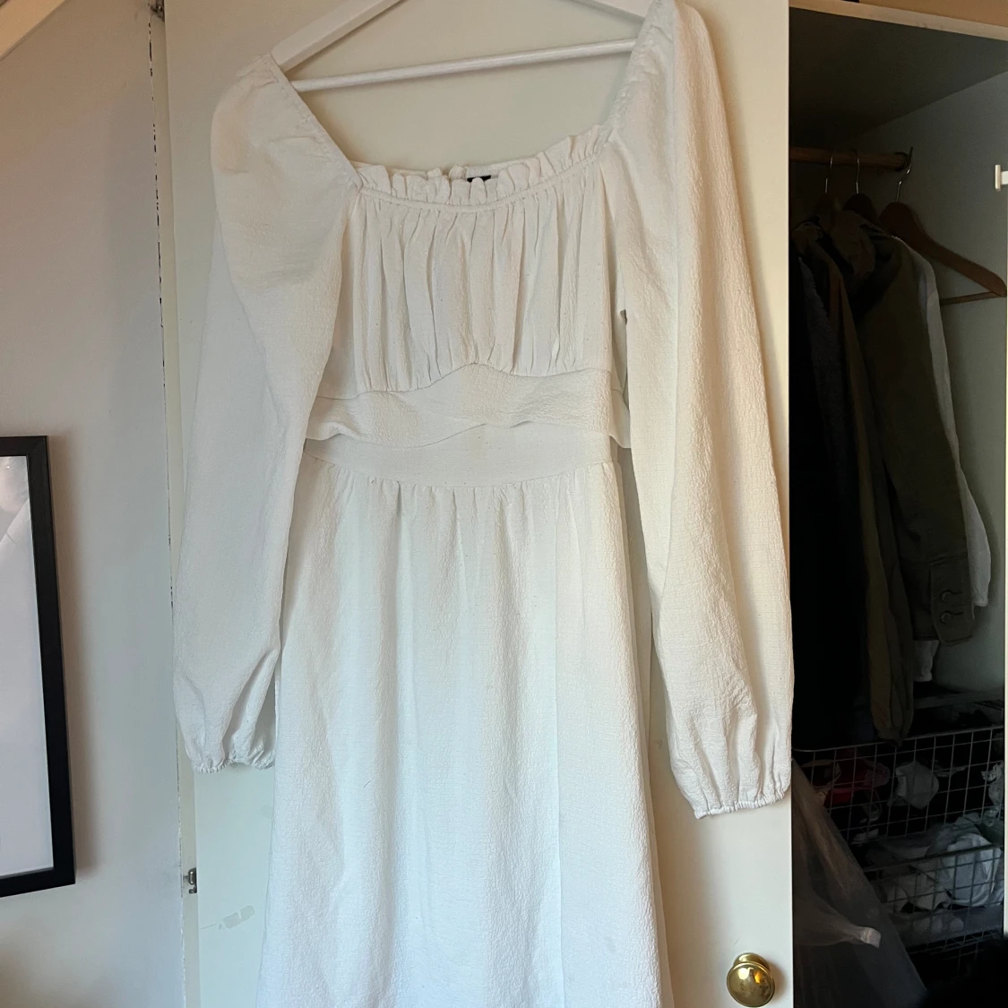 Vit klänning  - 93