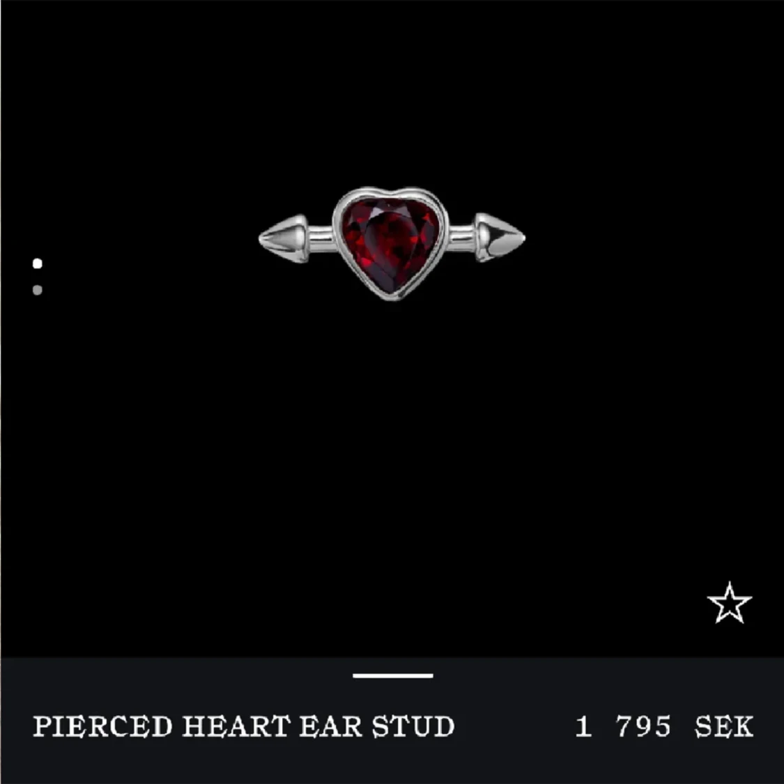 Maria Nilsdotter örhänge  - 90