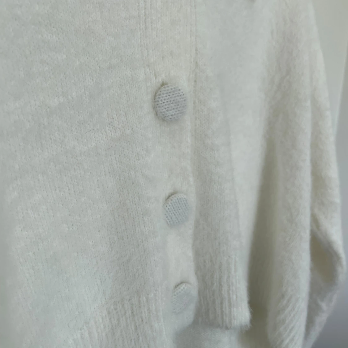 Vit kort tröja - 90