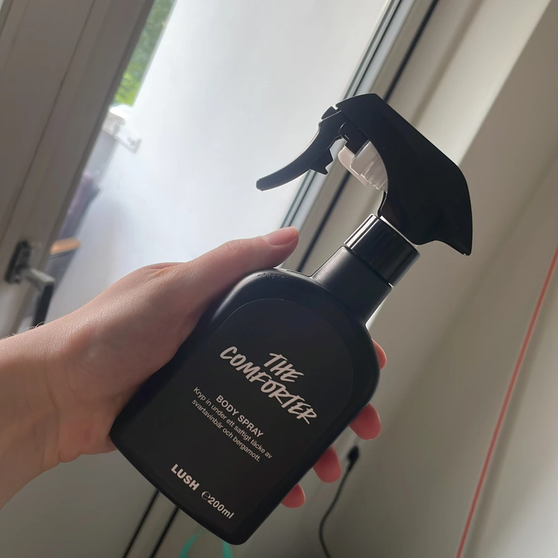 The comforter- lush body spray