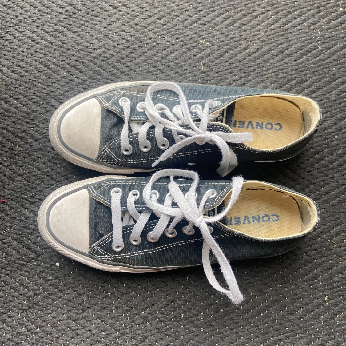 Svarta låga Converse - 90