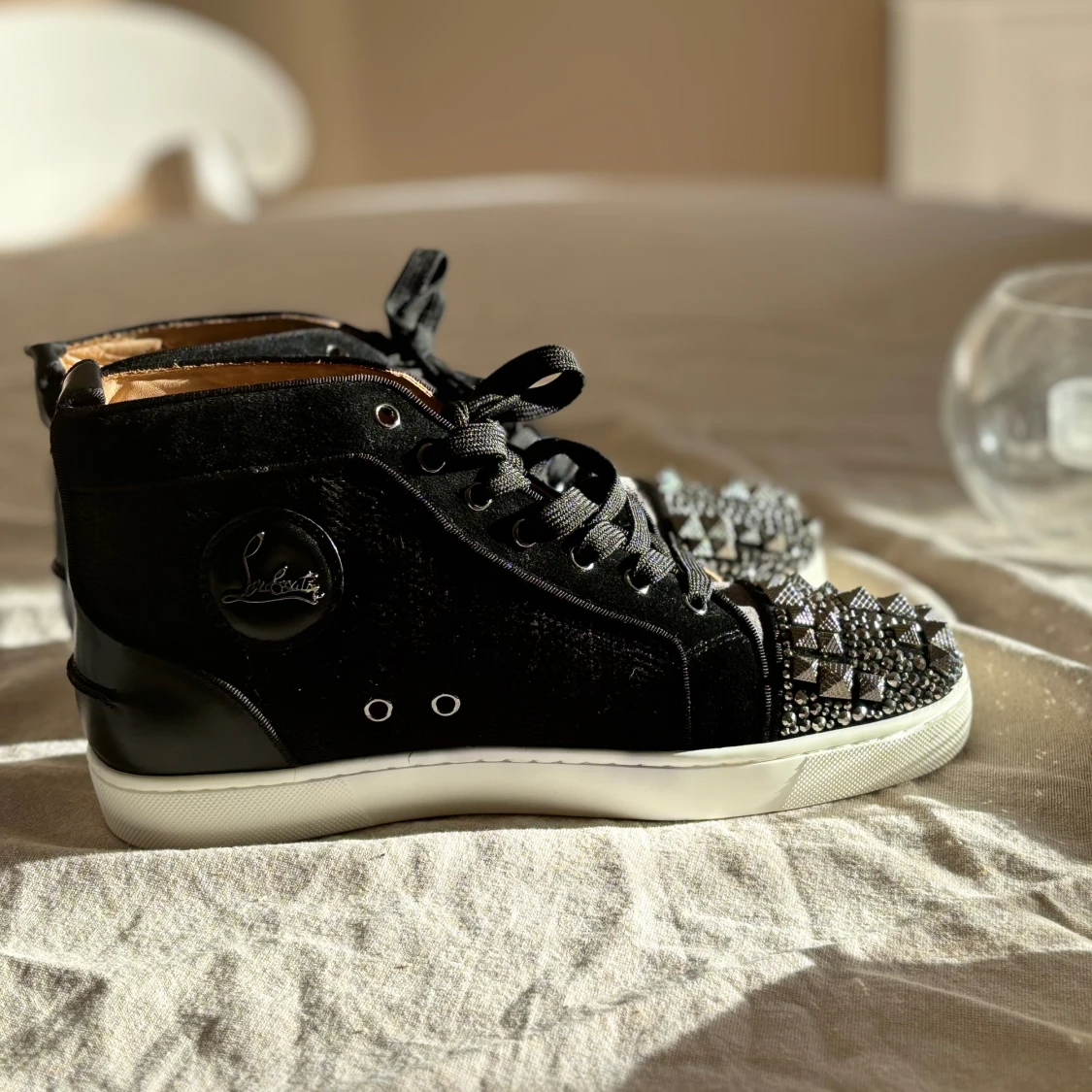 christian louboutin skor (äkta)  - 90