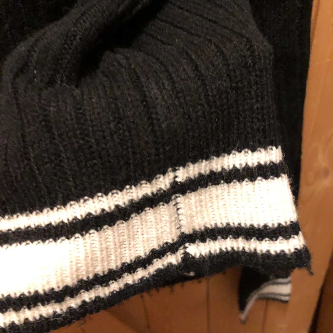 Stickad kort tröja  - 90