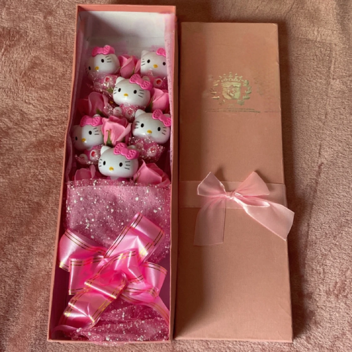Hello kitty bouquet kawaii flower gift box - 90