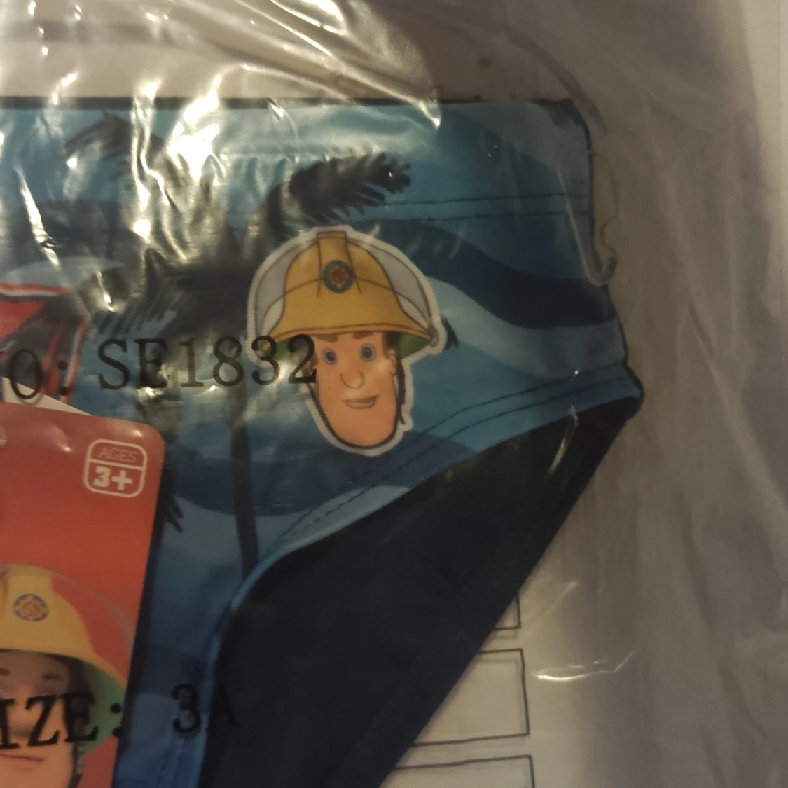 Nya Fireman Sam badbyxor för barn 3år storlek 98 - 91