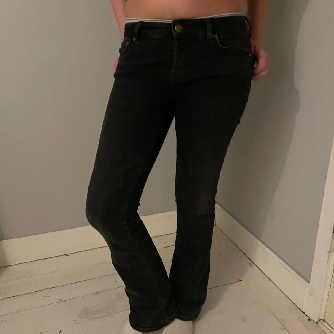 Svart Zara jeans 
