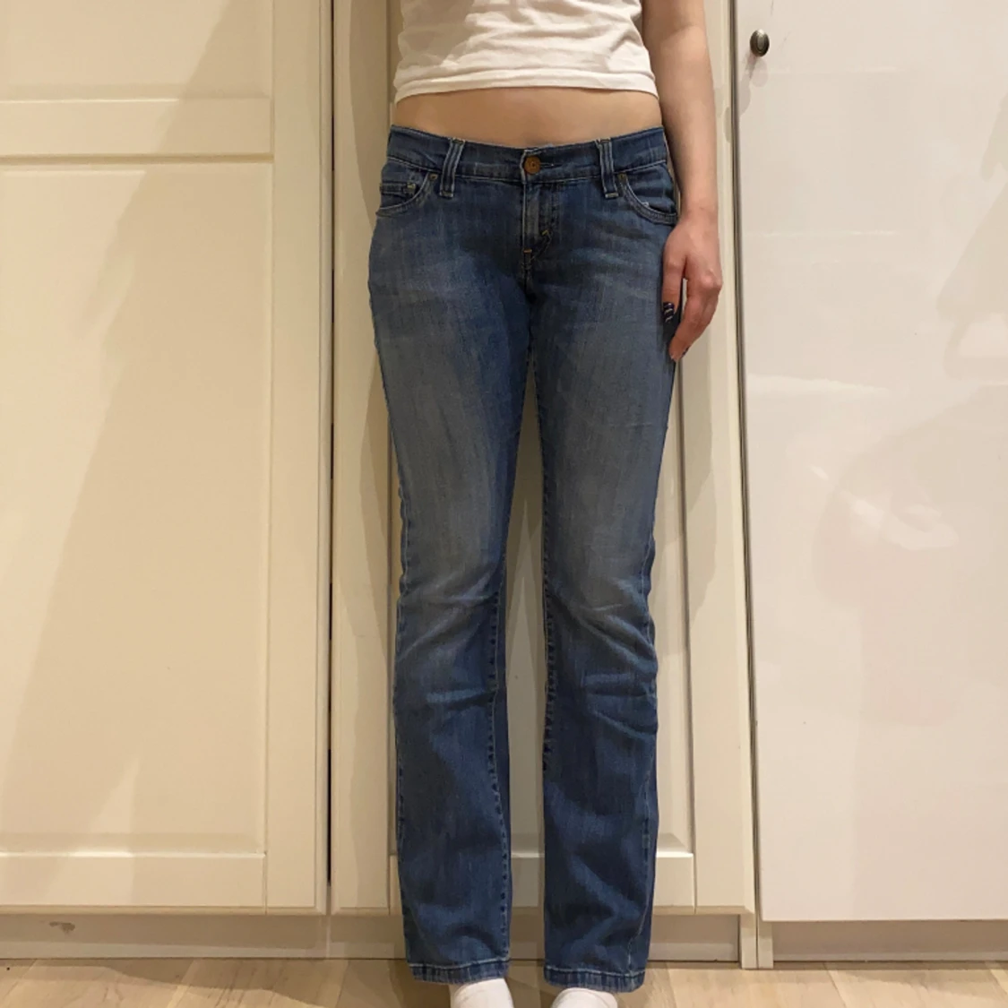 lågmidjade slim jeans från Levis💕 - 90