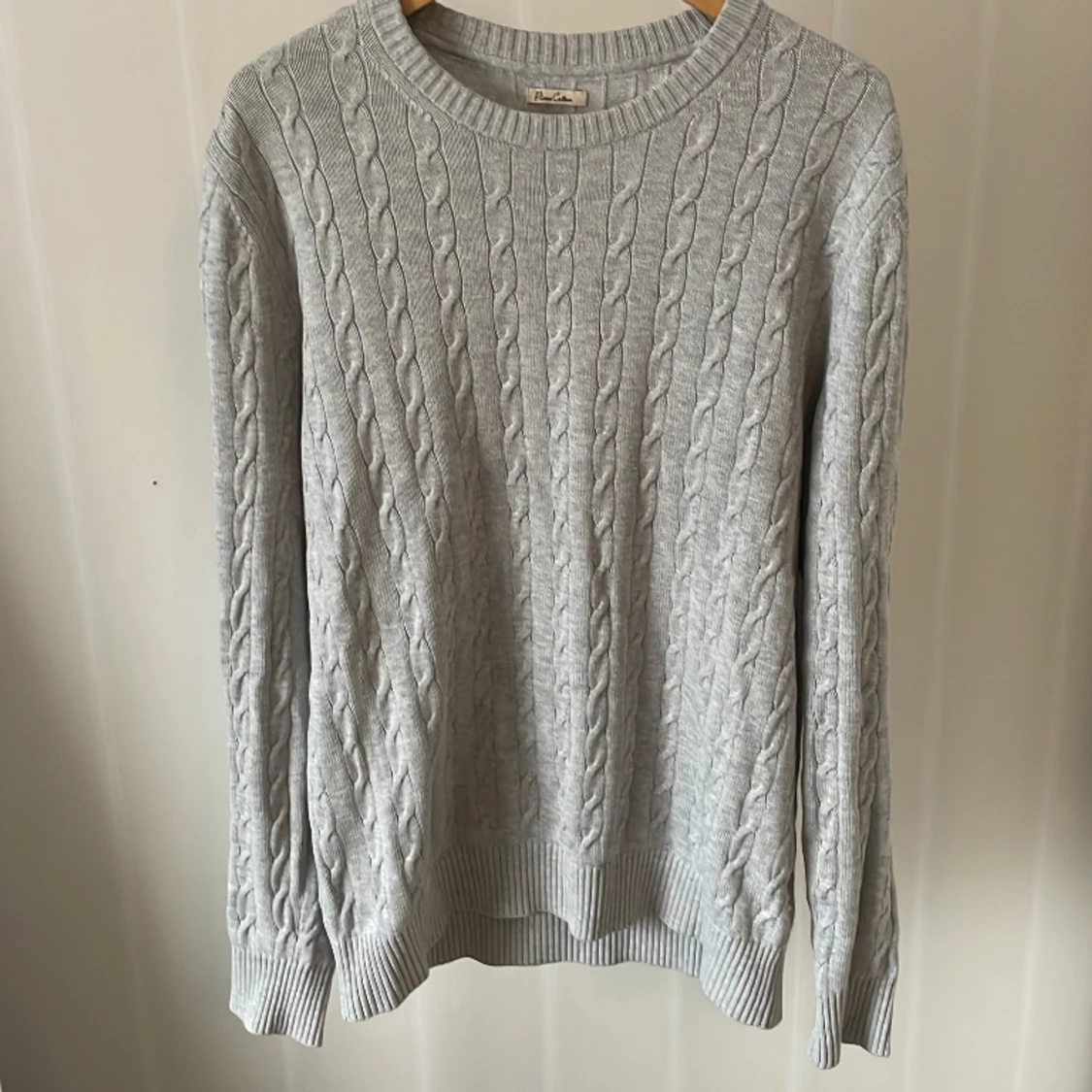 Kabelstickad tröja  - 90