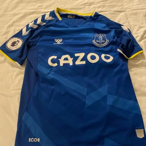 Fotbollströja  - Everton matchtröja som jag köpt från unisport. Inte använt mycket. Skicket är väldigt bra på tröjan. 