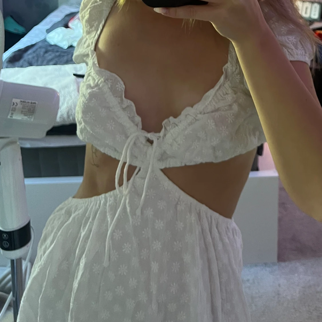 Vit klänning  - 91