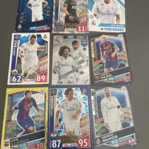 Fotbollskort  - Säljer 9 stycken fotbollskort Alla är toppspelare och är svåra att få tag i  Säljer för ett riktigt bra pris  Skriv för fundering