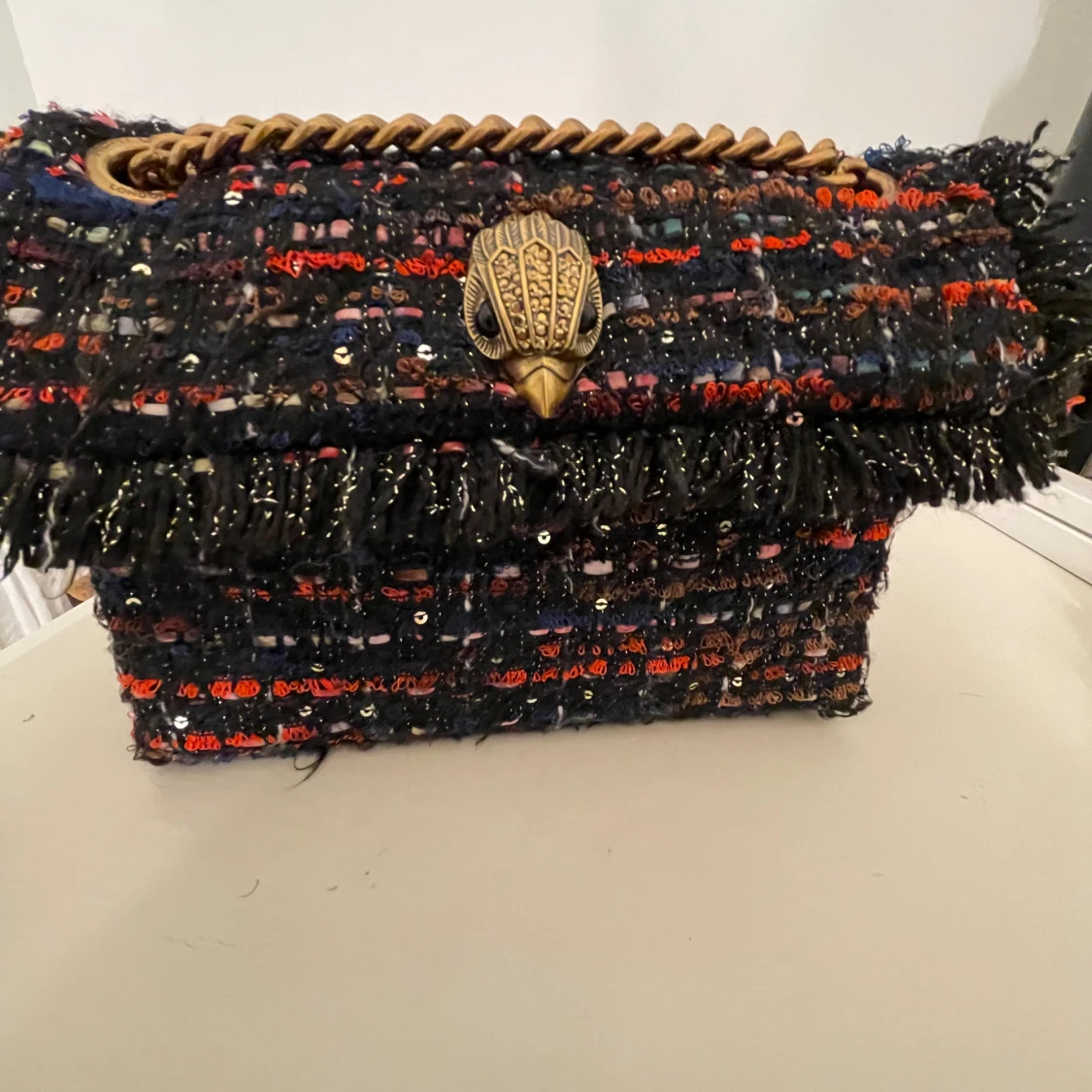 Kurt Geiger tweed cross body väska - 90