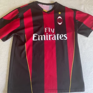 Milan T-Shirt  - Säljer nu en riktigt schysst Milan T-shirt, Ibrahimovic på ryggen! Bra pris vid snabb affär. Hör av er om ni har några funderingar!
