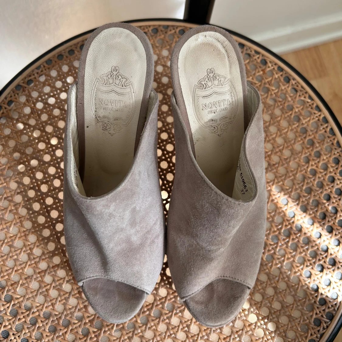 Klackskor beige - 92