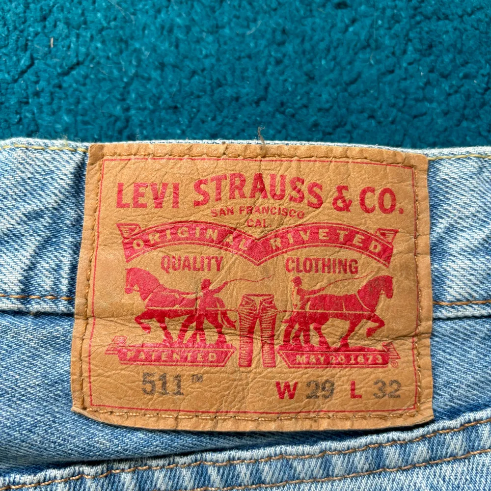 Levi’s 511, använda men syns inte, 29x32 Ljus blå. Jeans & Byxor.