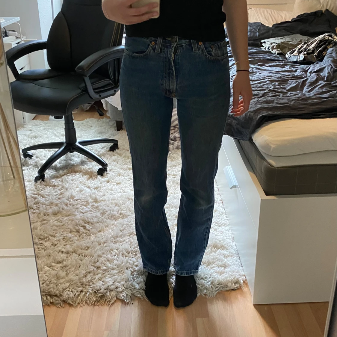 90 tals högmidjade Levis jeans - 93