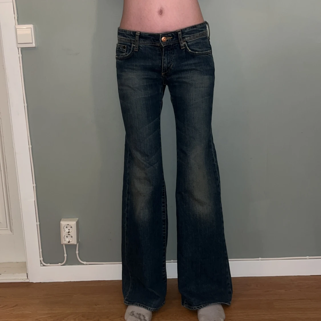 Låg midjade jeans - 90