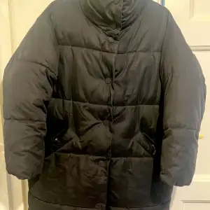Black puffer jacket from Monki in very good condition. Size XS but oversized so fits like a small 