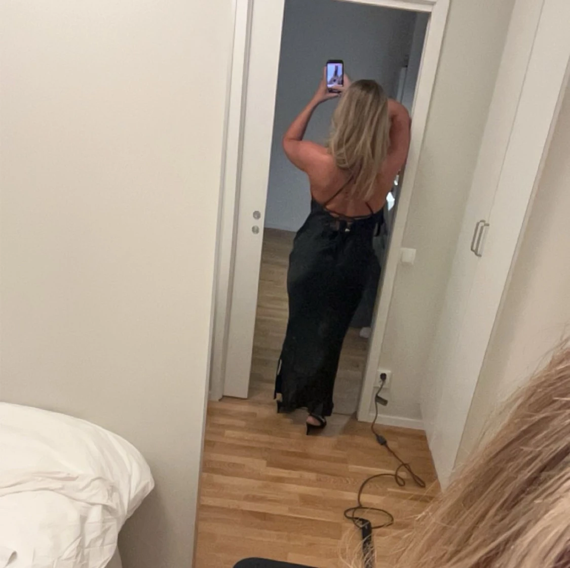 Satinklänning  - 90