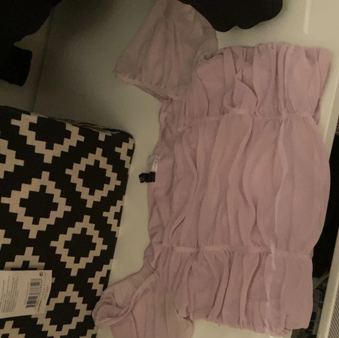 söt rosa mag tröja  - 90