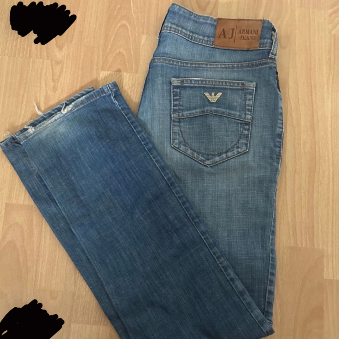 Low waisted Armani jeans