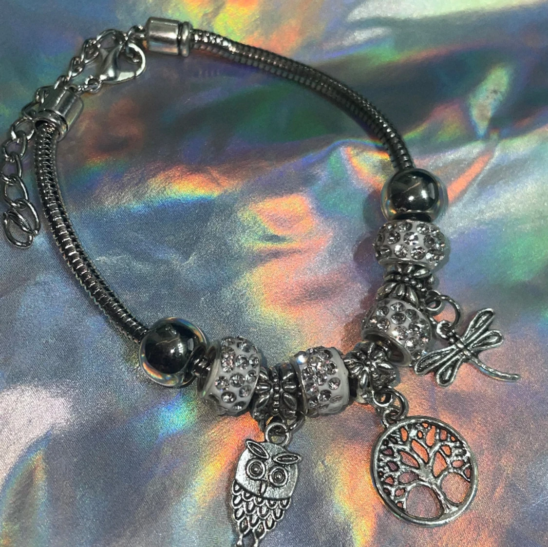 Silver Charm Armband - 90