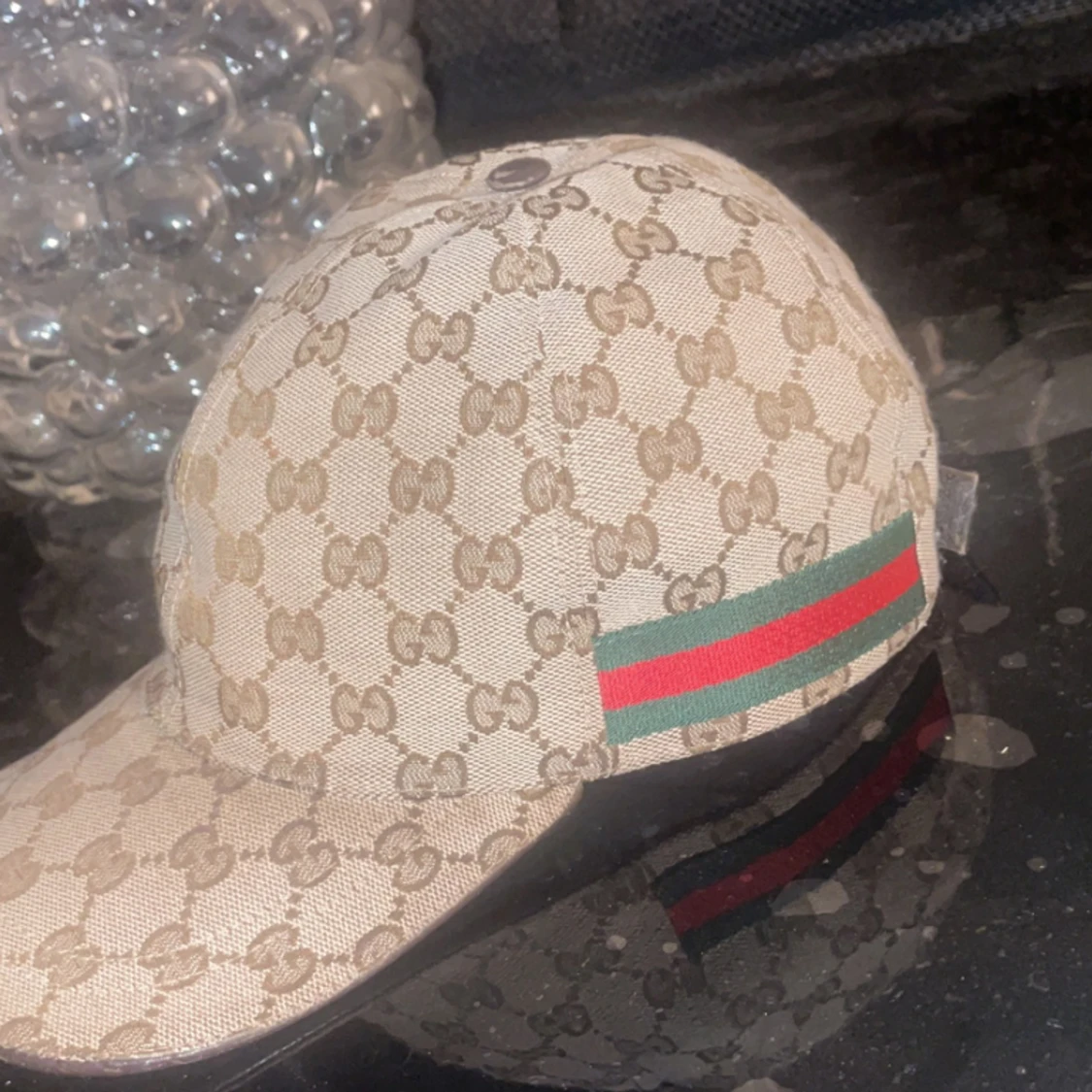 Gucci keps beige helt ny storlek XL  - 90