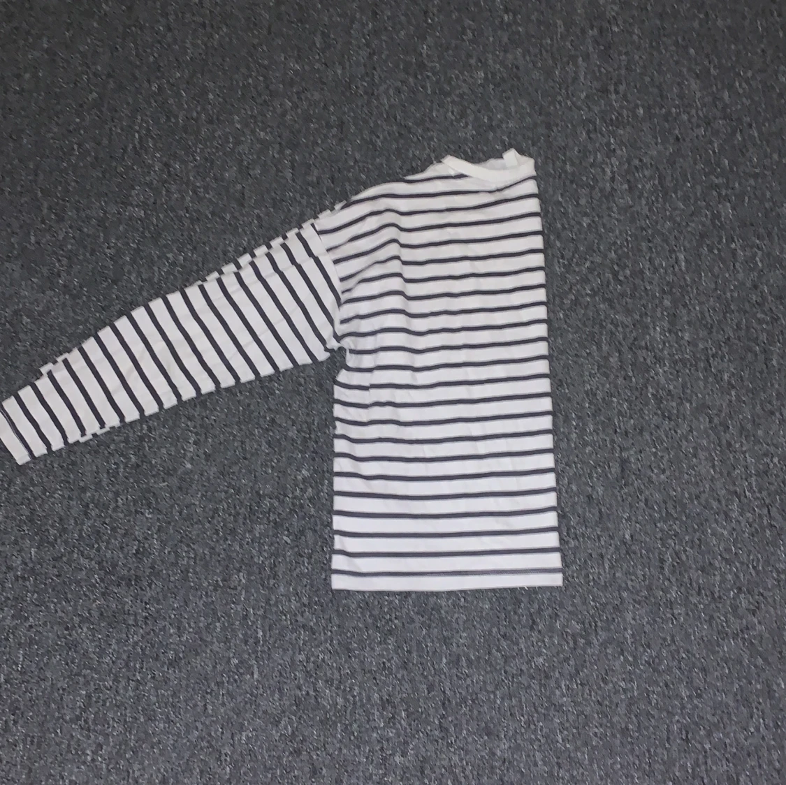 Randig långärmad  - 90