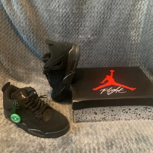 Jordan 4 black cats - Säljer min brors helt oanvända skor. Top skick
