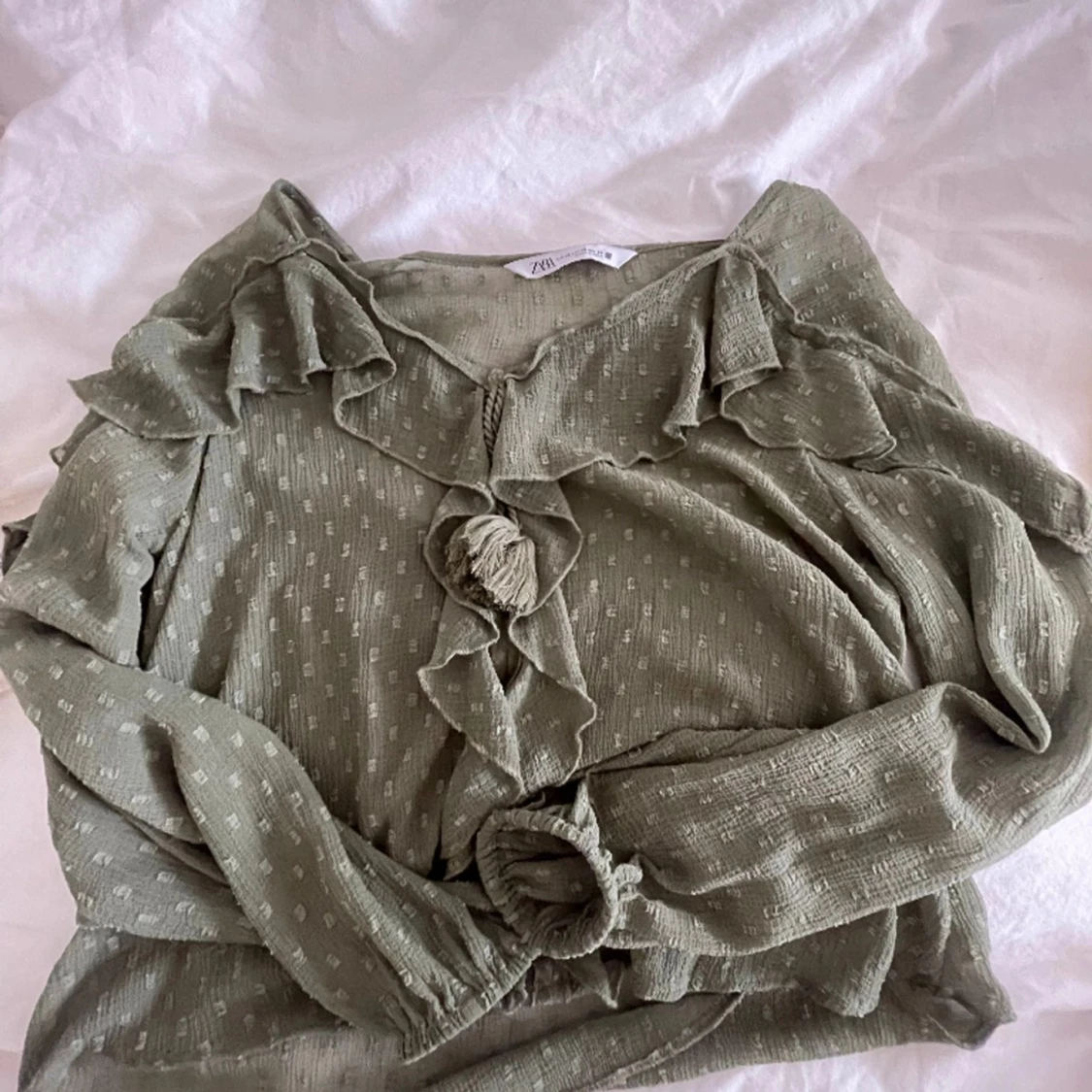 Grön zara blus - 91