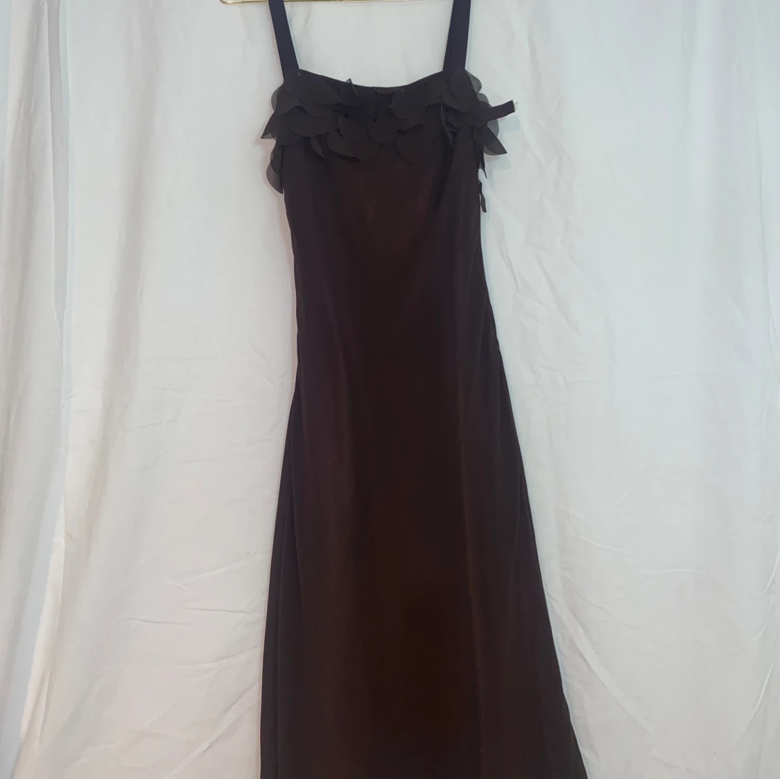 Brun klänning - 90