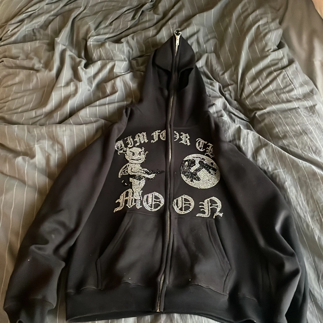 Rhinestone hoodie