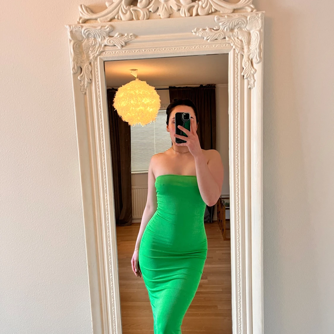 Green dress