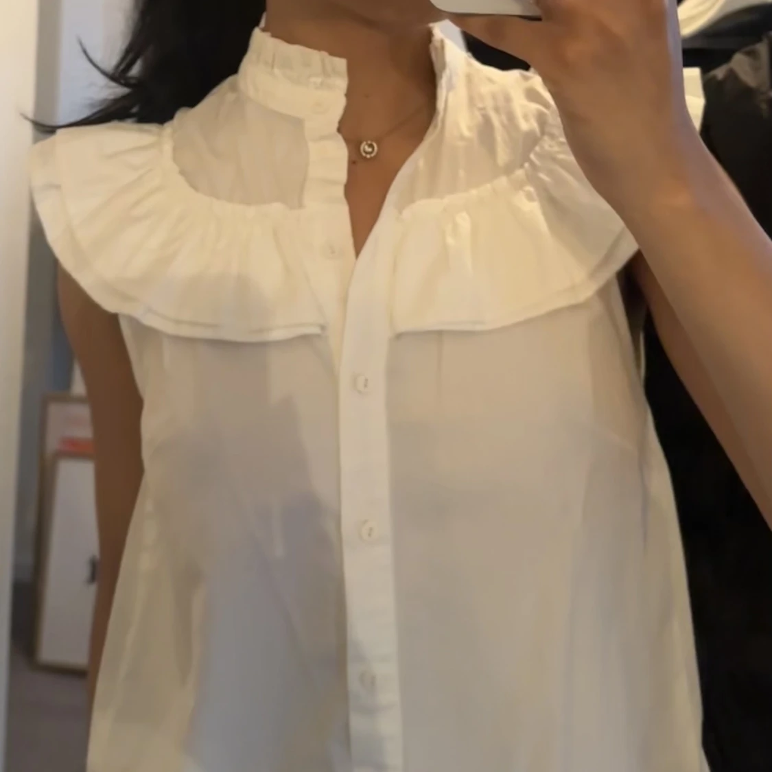 En volangblus 🤍 - 90