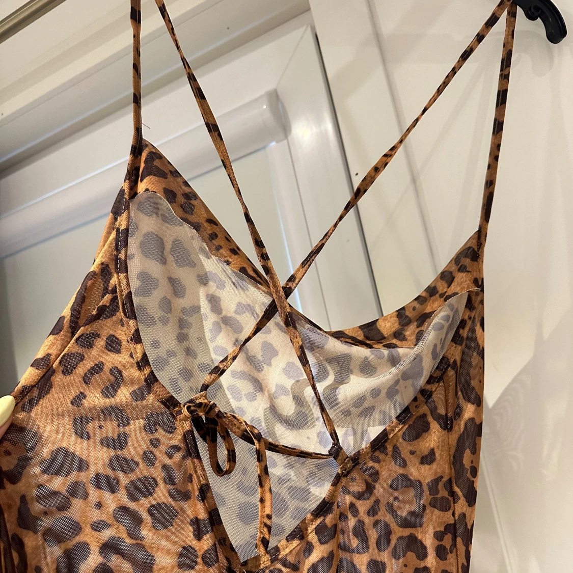 Leopardklänning - 90