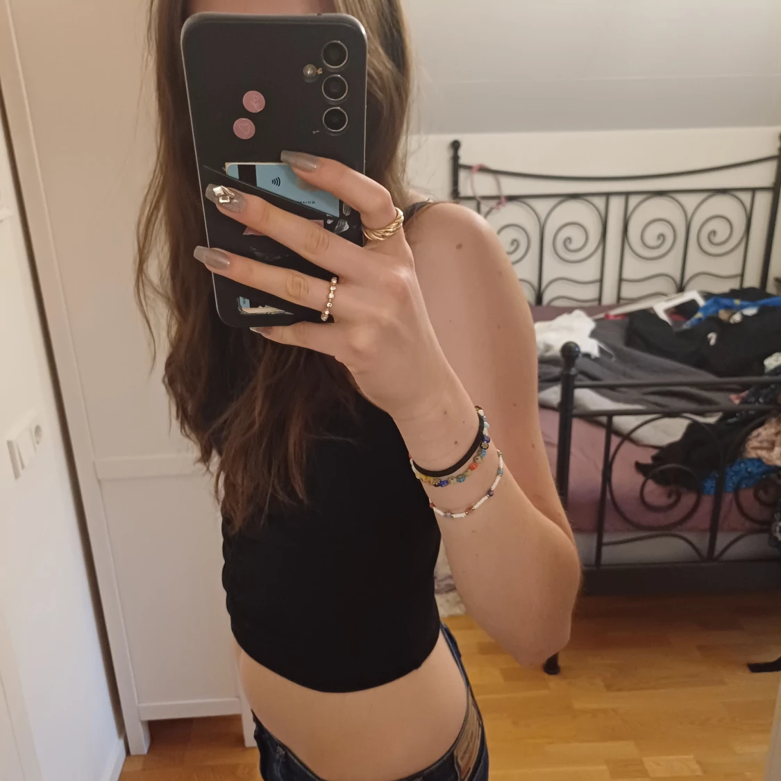 Svart puma linne - 91