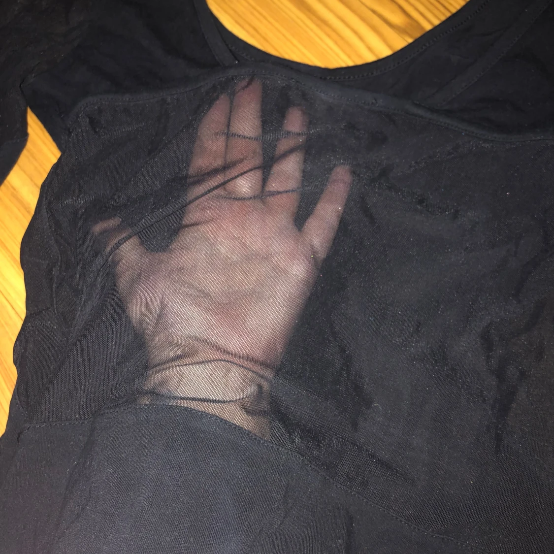 Festklänning med mesh flera ställen - 91