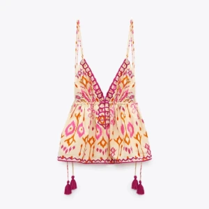 Zara topp - Super fin, storlek L men passar mindre