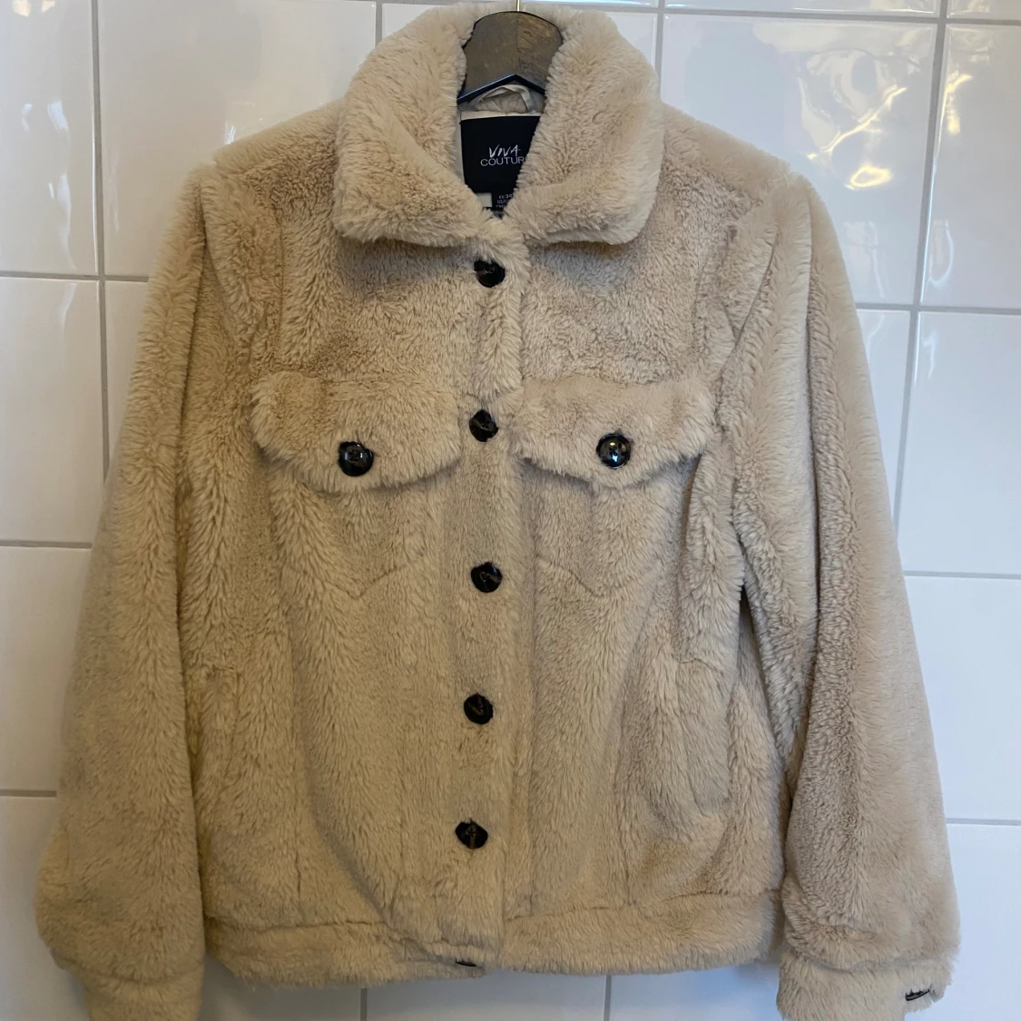 Super mysig päls jacka