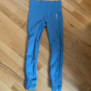 Träningstights gymshark blå - Knappt använda