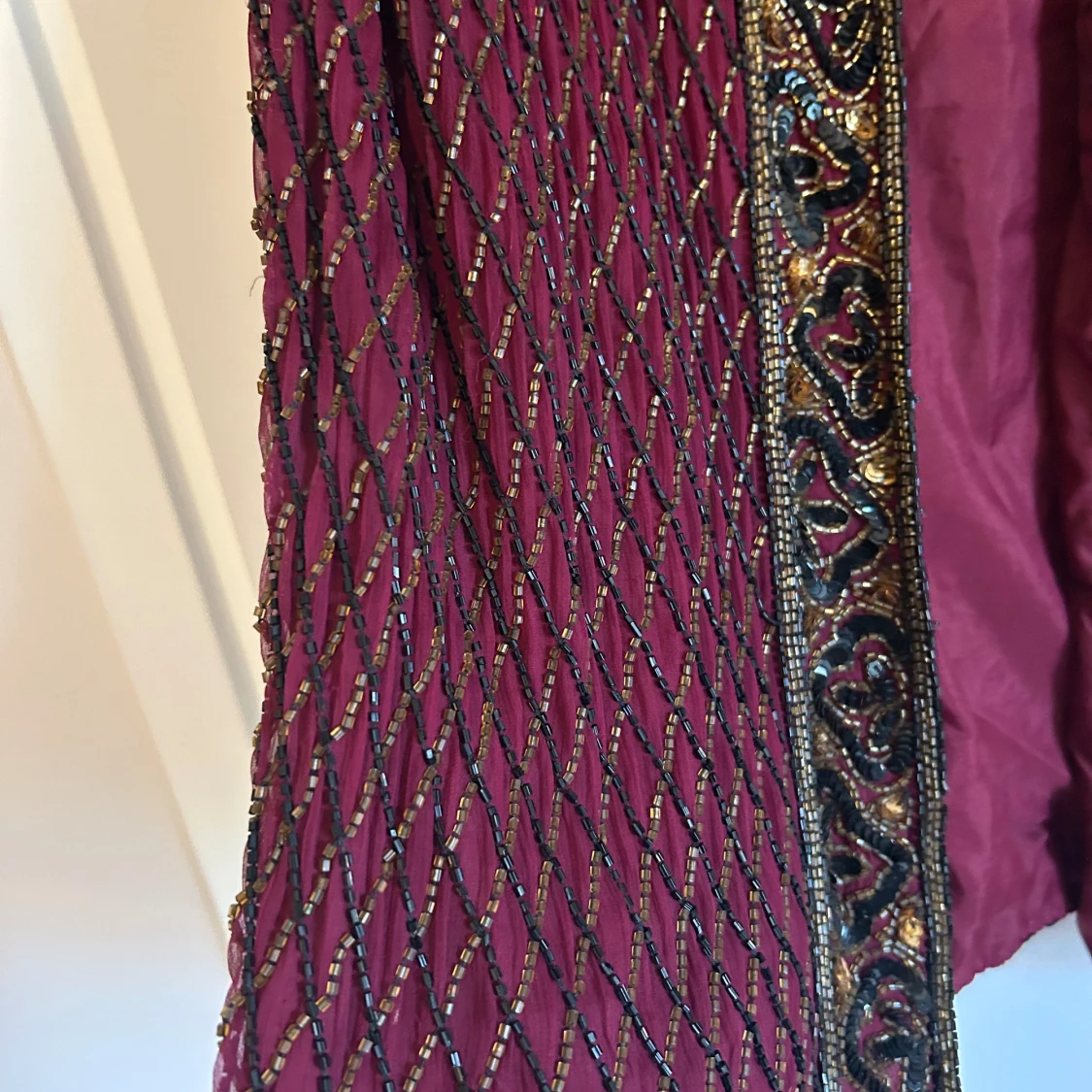 Vintage kavaj/ jacka med pärlor - 90