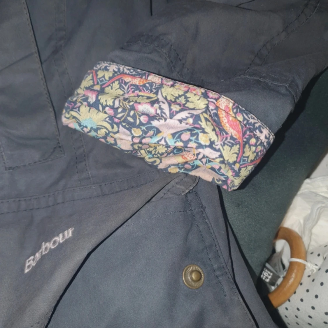 Barbour jacka med liberty innertyg - 91