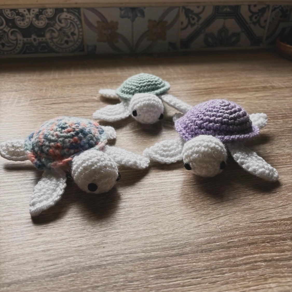 Virkade sködpaddor - 90