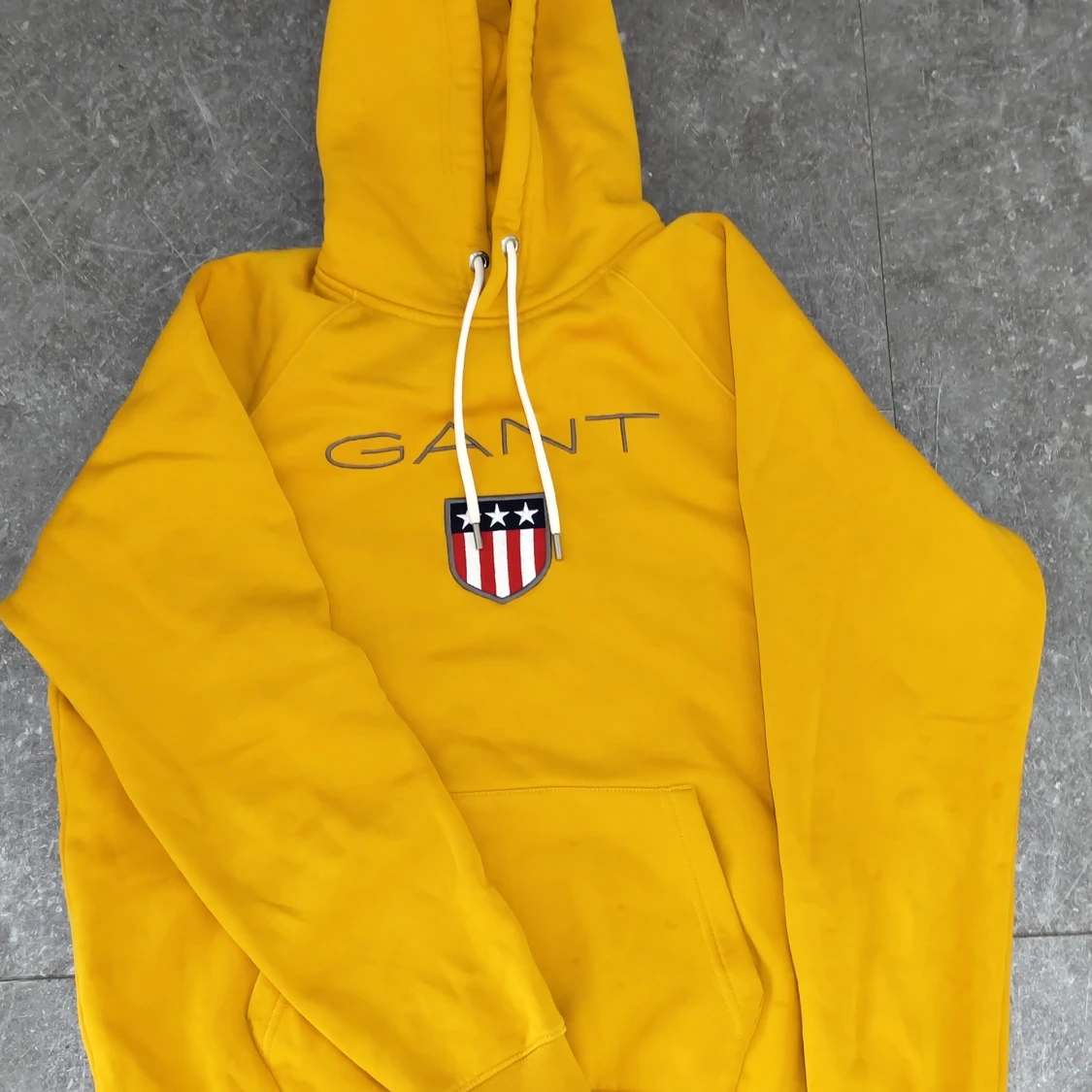 Yellow Gant hoodie