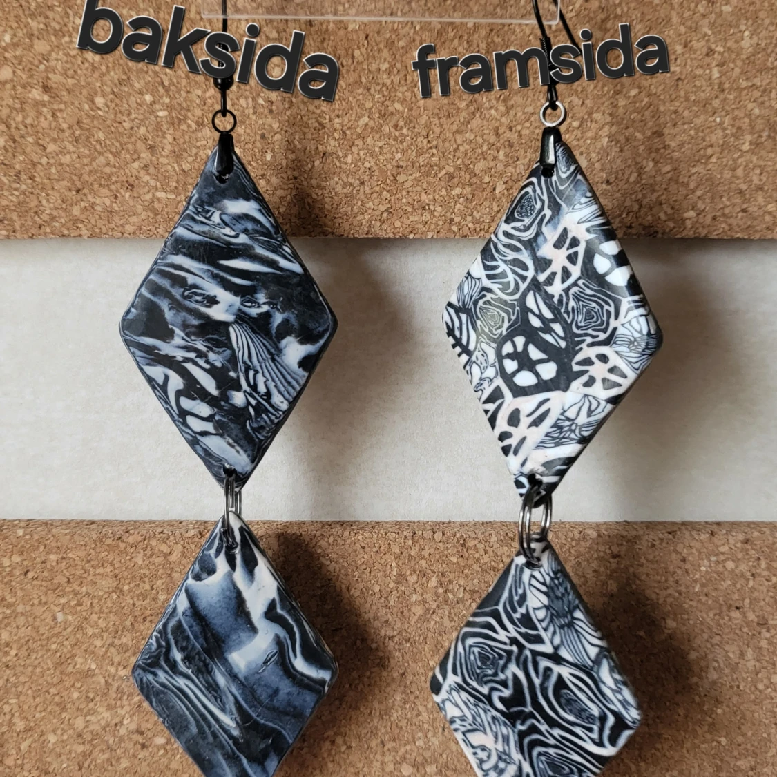 Drop dangle statement örhängen  - 91