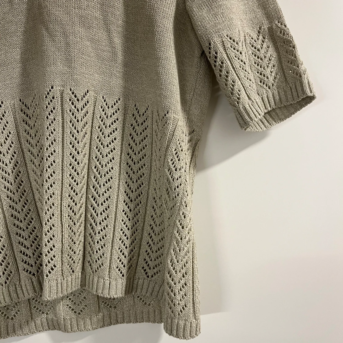 Stickad tshirt  - 90