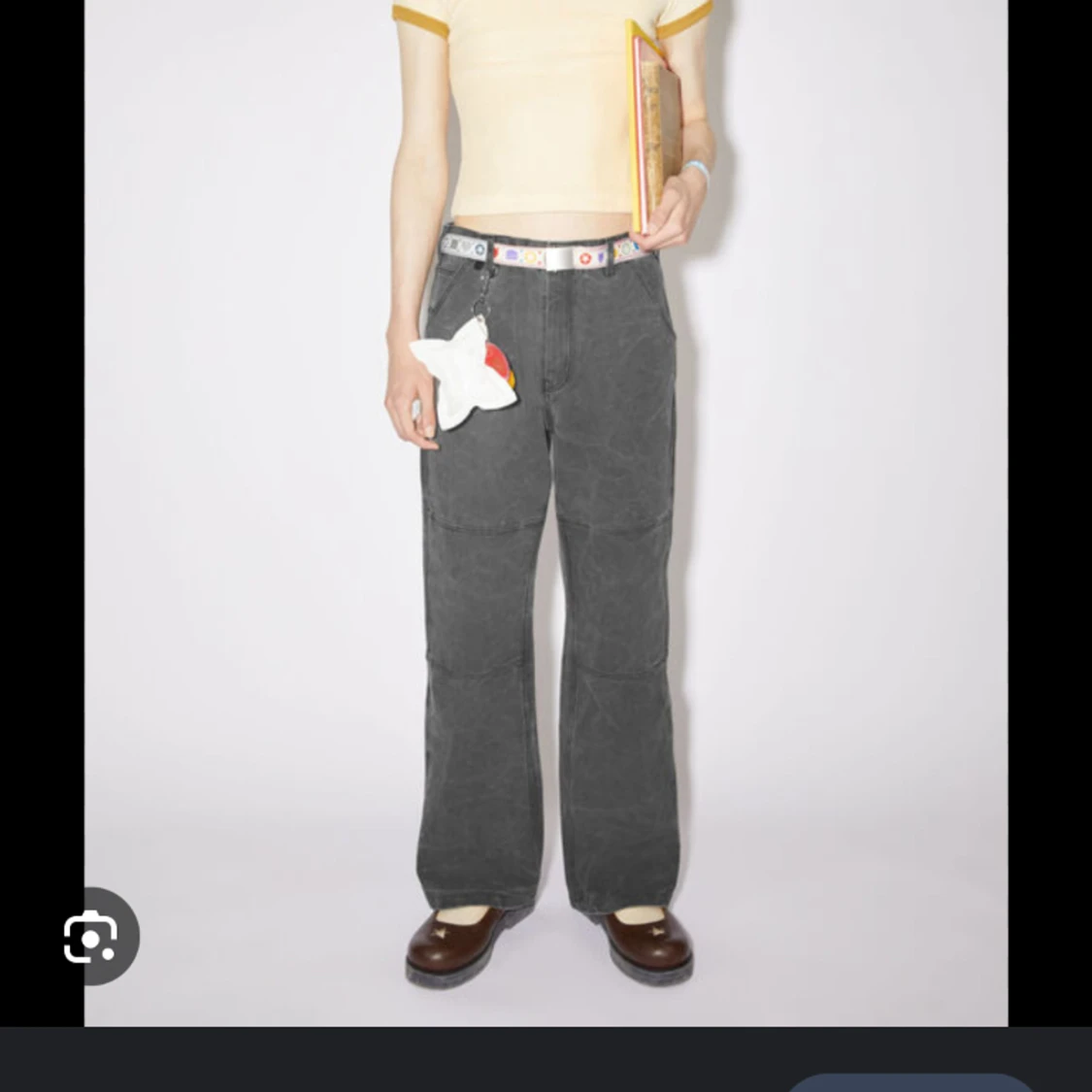 Acne Canvas Byxor - 91