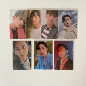 Seventeen Mingyu pcs  - Säljer några Mingyu pcs. Alla är officiella och i fint skick!☺️ Priser står nedan:   50/40/50/40 40/40/30  + frakt 