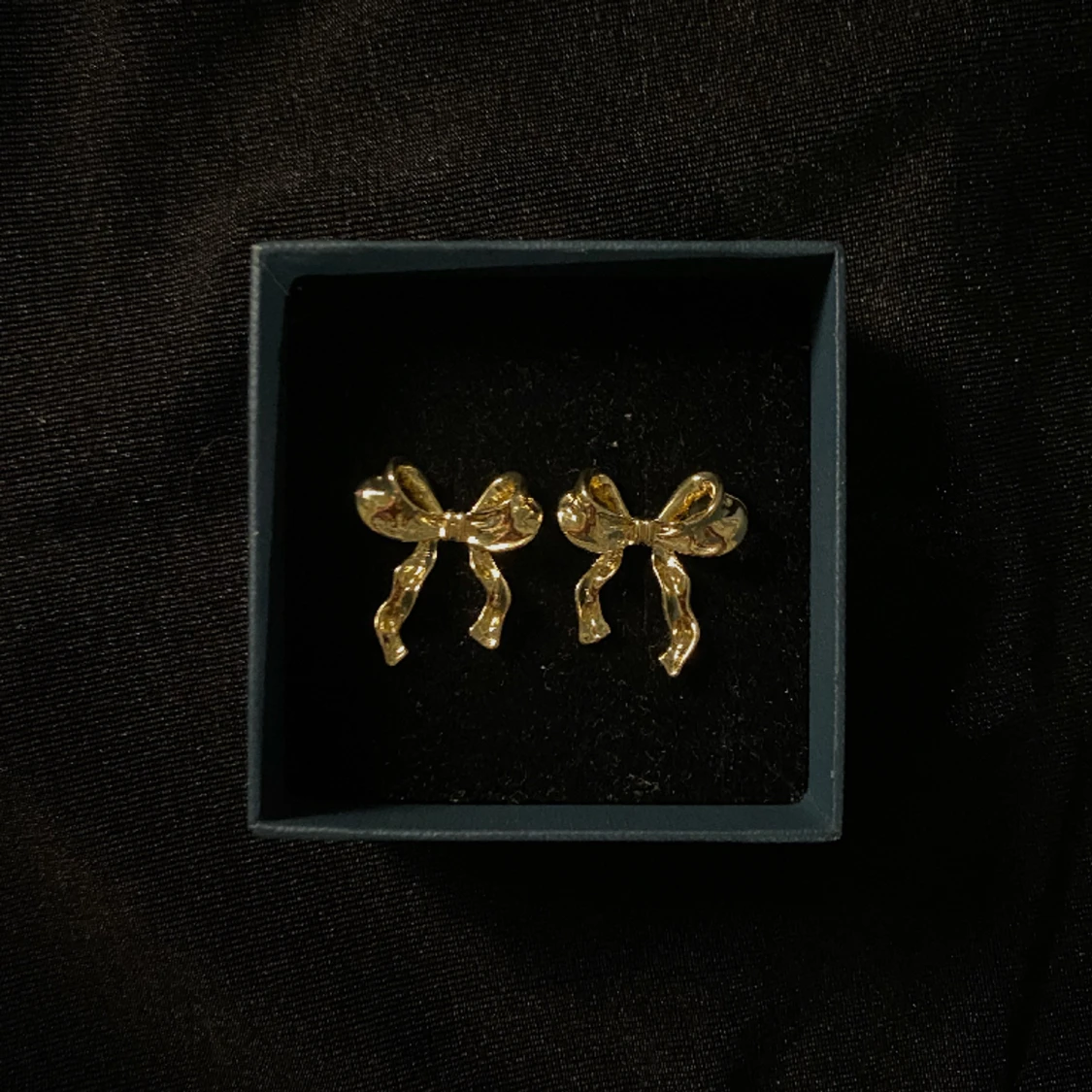 Rosett örhängen guld